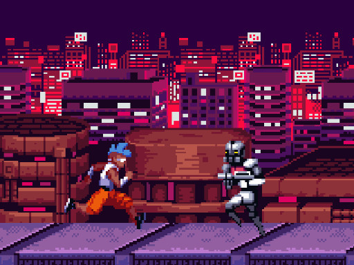 You are currently viewing Endless Cyberpunk Runner