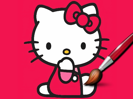 You are currently viewing Easy Coloring Kitty